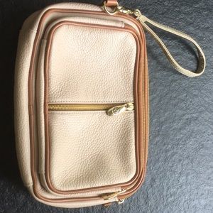 Valentina Made In Italy clutch wristlet handbag